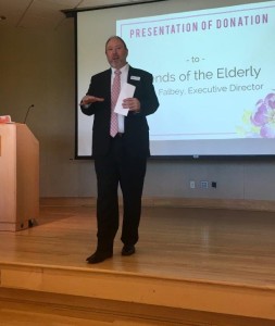 Congratulations Friends of the Elderly, Exectuive Director James Falbey